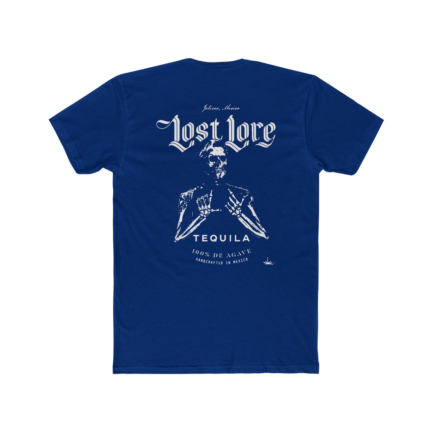 Lost Lore Tequila Miklo Agave Short Sleeve Next Level 3600 T-Shirt with Front and Back Logo