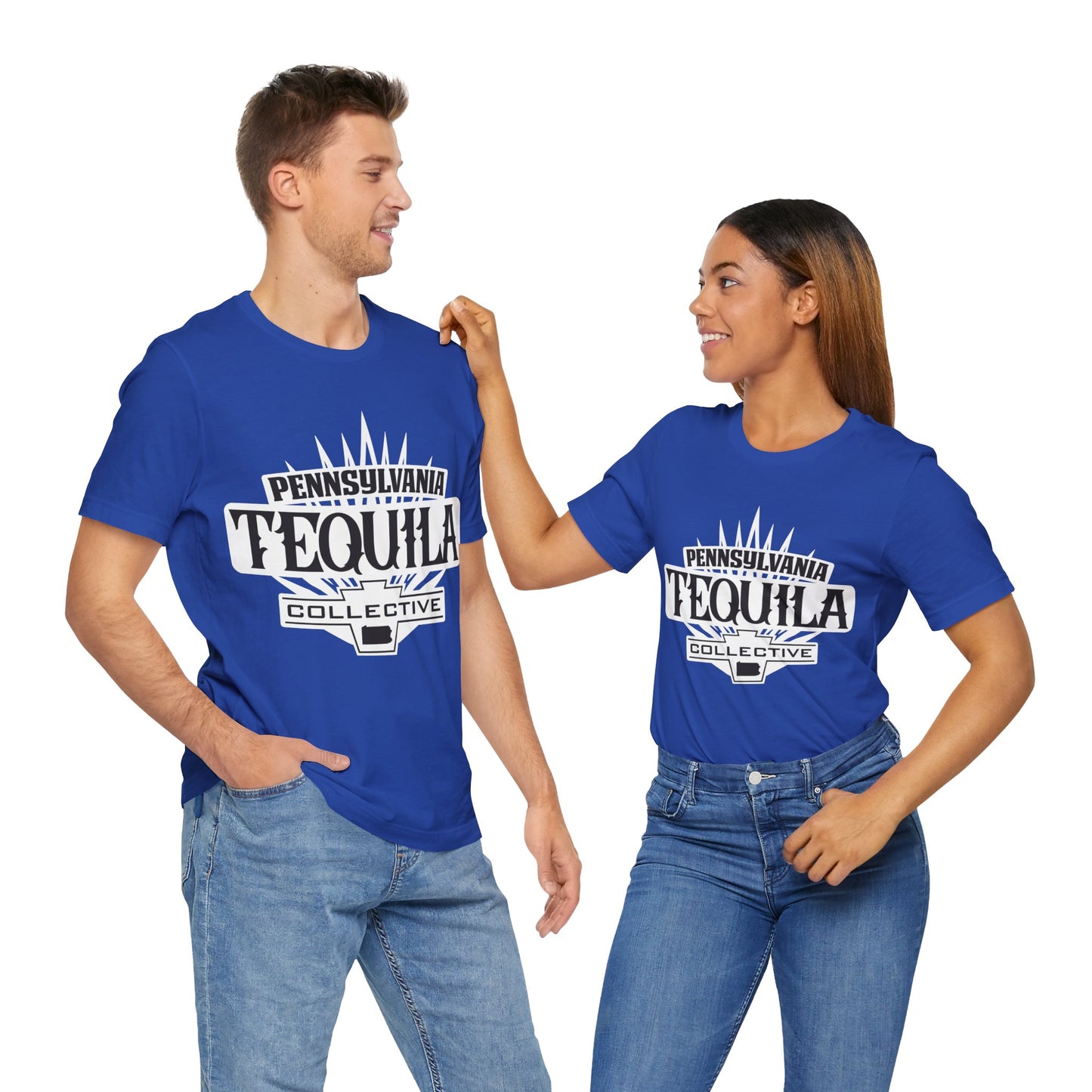 Pennsylvania Tequila Collective Short Sleeve Bella+Canvas 3001 T-Shirt with Front Logo