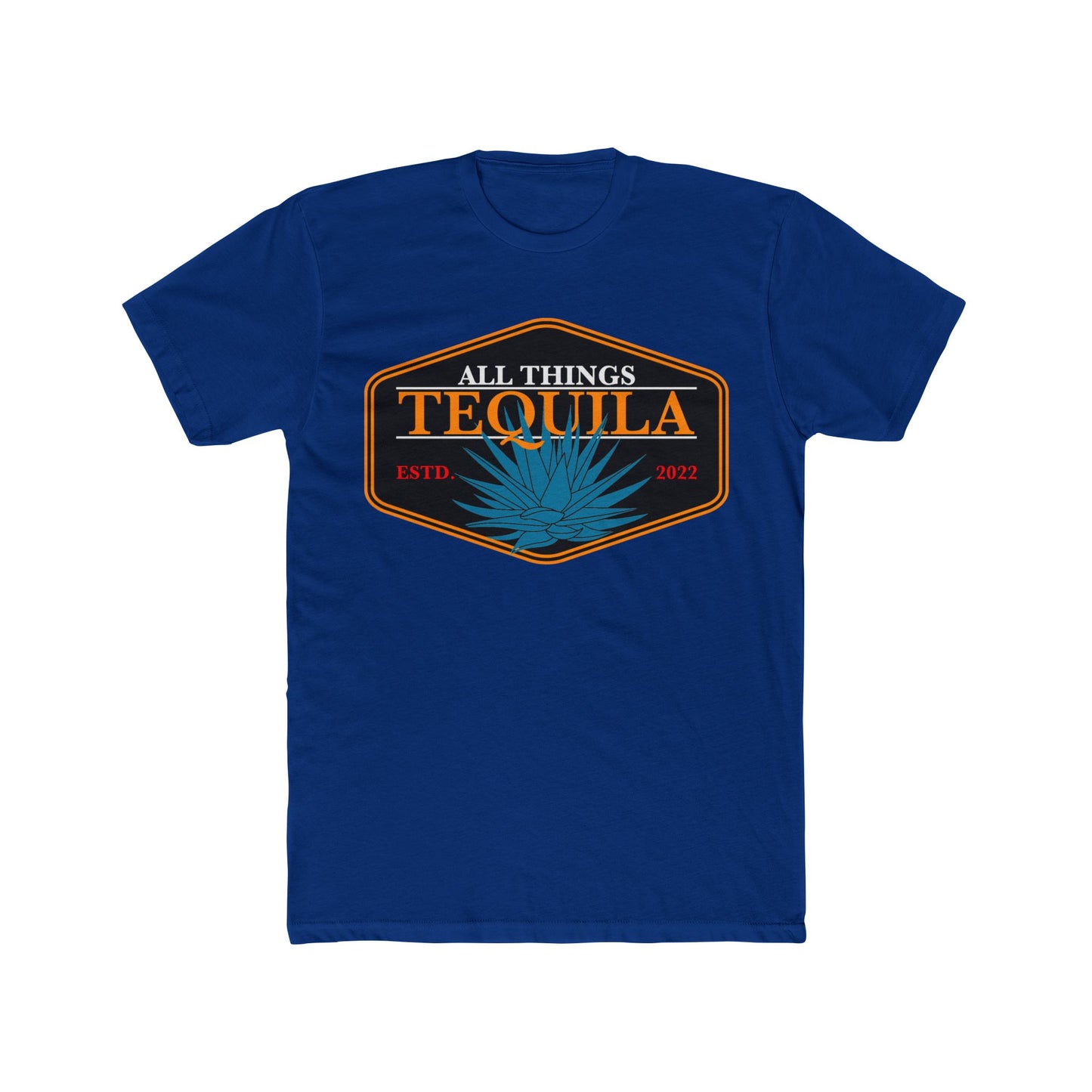 All Things Tequila Short Sleeve Next Level 3600 T-Shirt with Front Logo