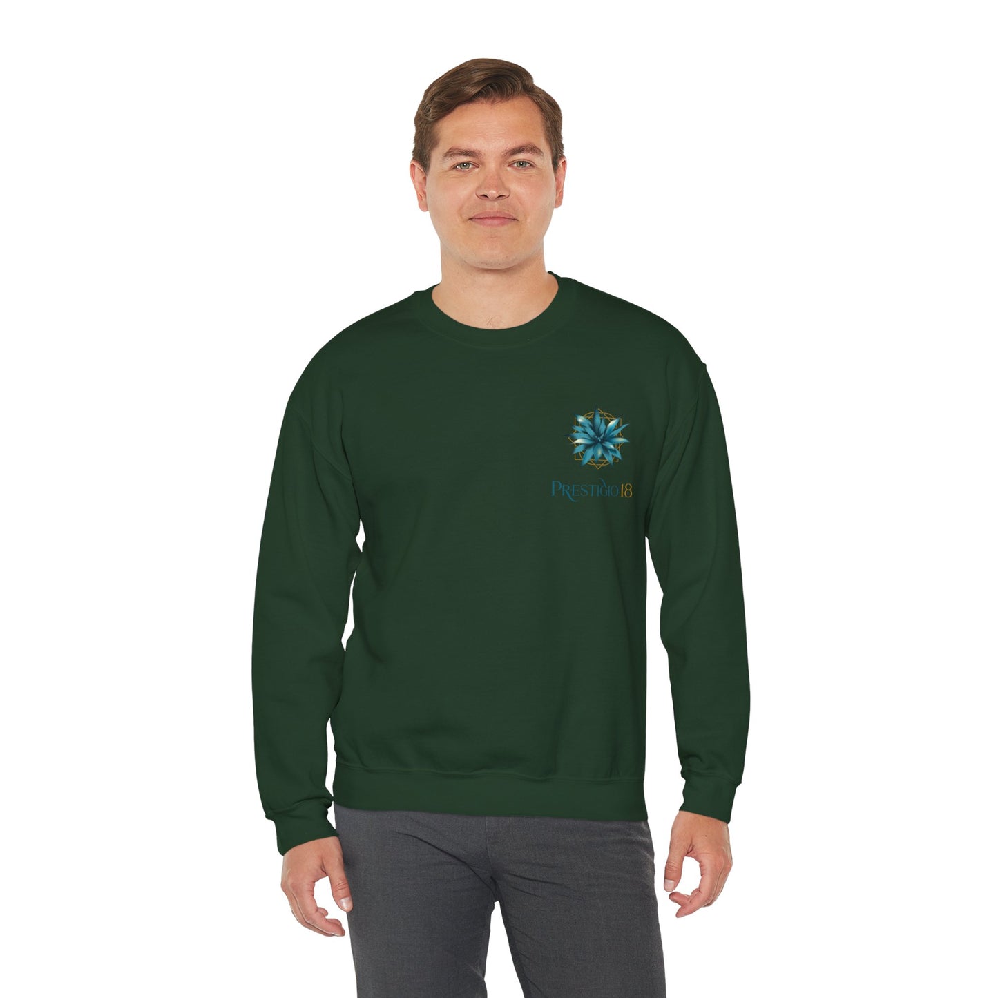 Prestigio 18 Tequila Gilden 18000 Crewneck Sweatshirt with Front and Back Logo