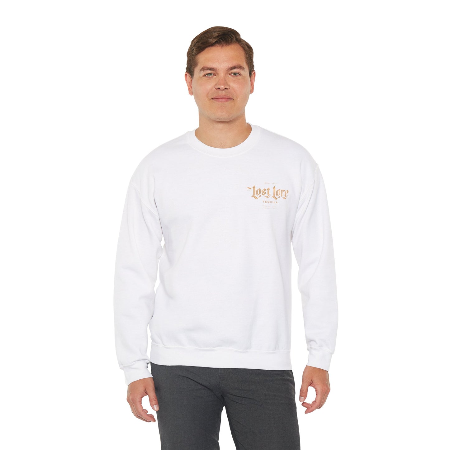 Lost Lore Tequila Miklo Agave Gilden 18000 Crewneck Sweatshirt with Front and Back Logo