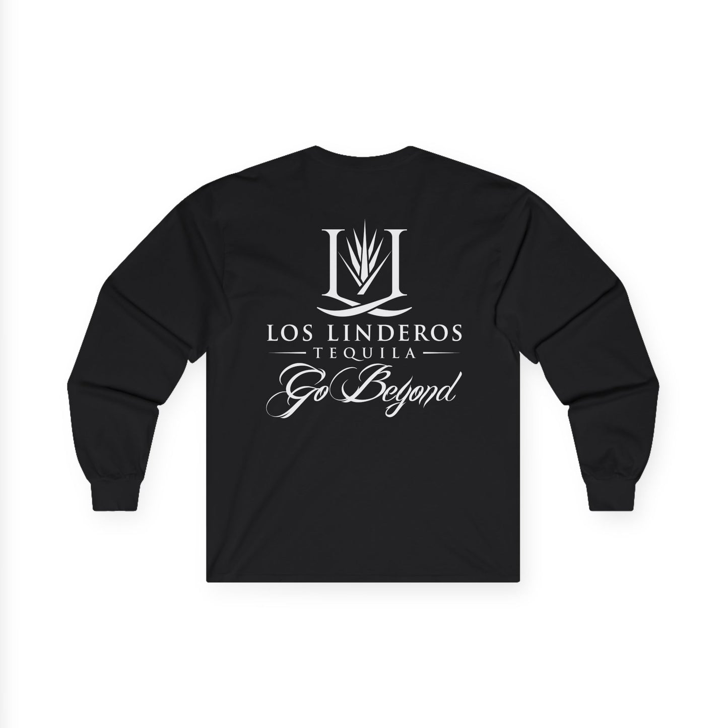 Los Linderos Tequila Long Sleeve Gildan 2400 T-Shirt with Front and Back Logo