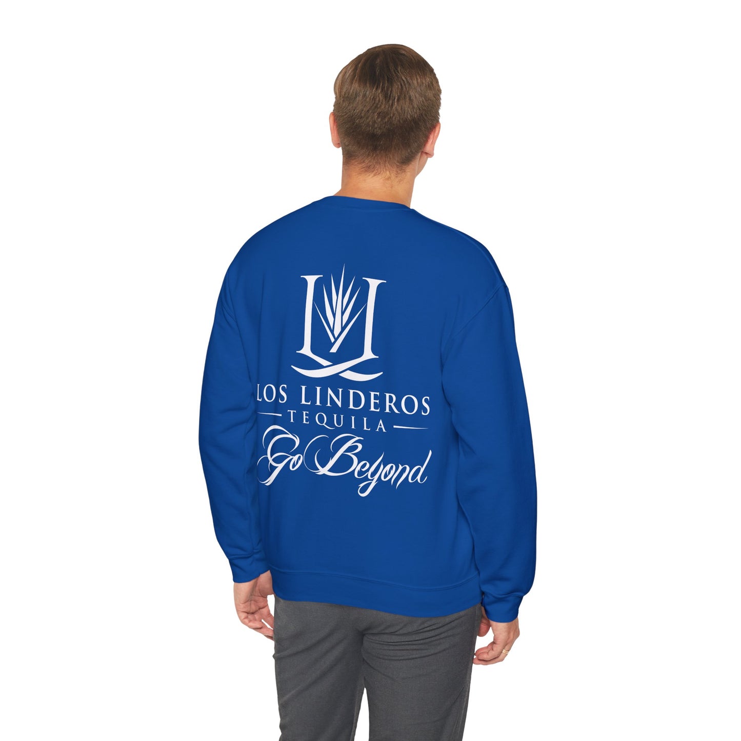 Los Linderos Tequila Gilden 18000 Crewneck Sweatshirt with Front and Back Logo