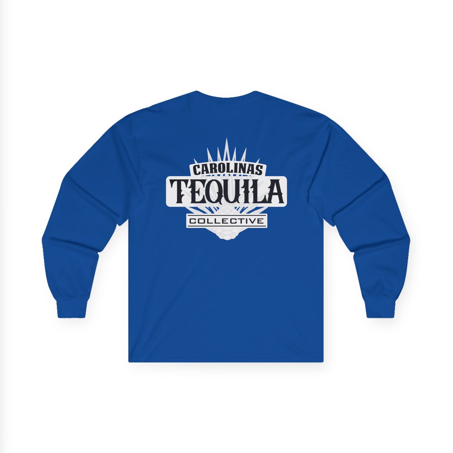 Carolinas Tequila Collective Long Sleeve Gildan 2400 T-Shirt with Front and Back Logo