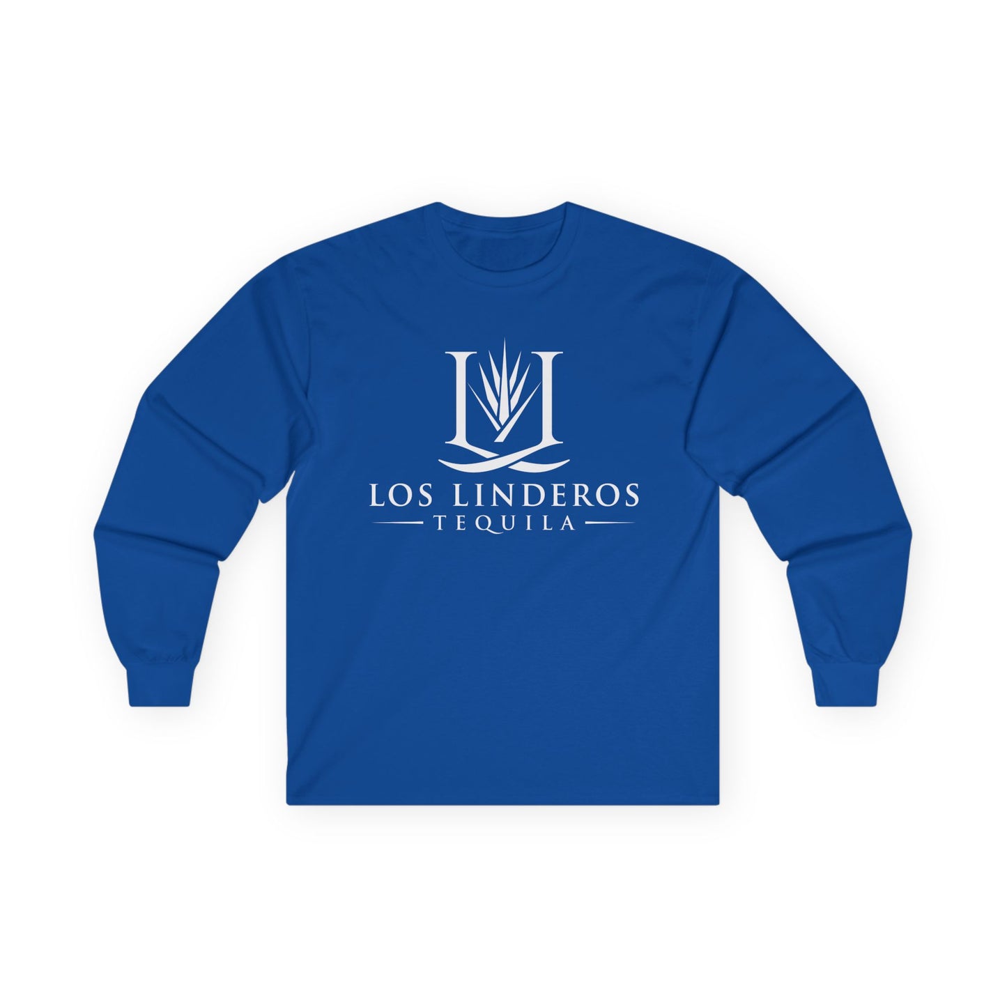 Los Linderos Tequila Long Sleeve Gildan 2400 T-Shirt with Front Logo