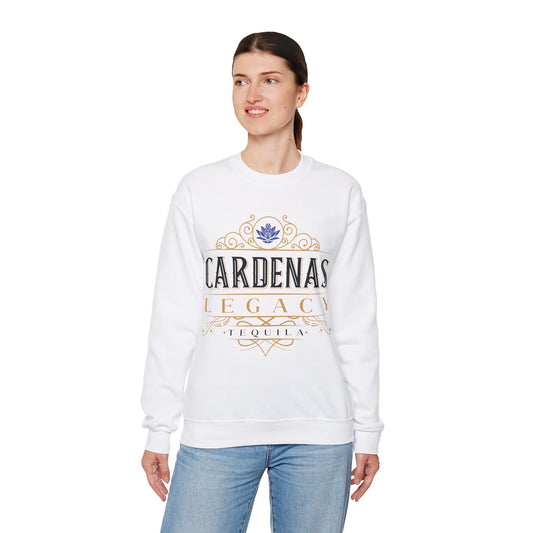 Cardenas Legacy Tequila Gilden 18000 Crewneck Sweatshirt with Front Logo