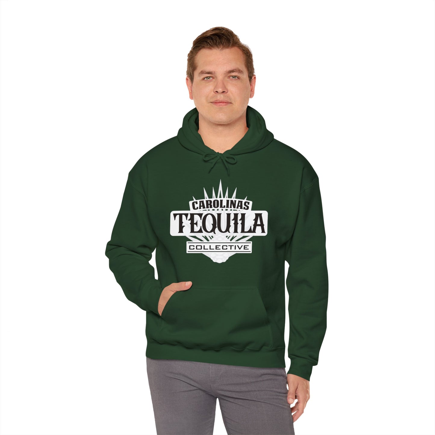 Carolinas Tequila Collective Gilden 18500 Hoodie with Front Logo