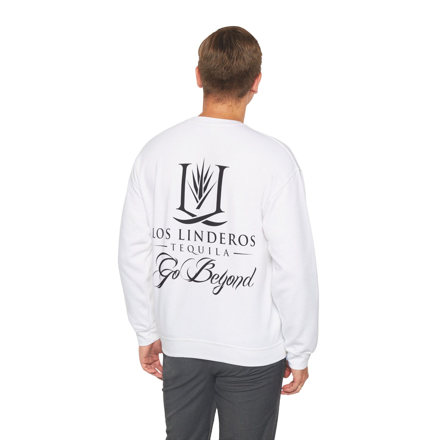 Los Linderos Tequila Gilden 18000 Crewneck Sweatshirt with Front and Back Logo