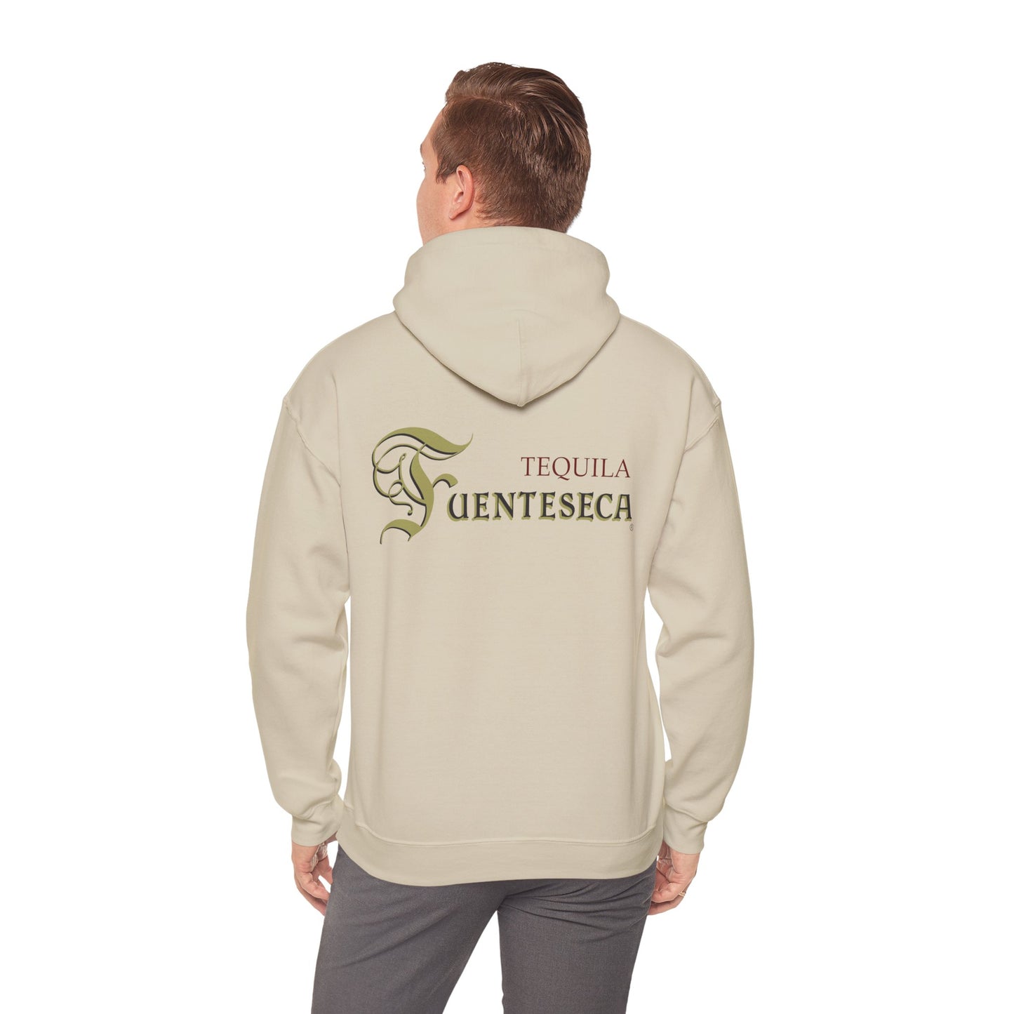 Fuenteseca Tequila Gilden 18500 Hoodie with Front and Back Logo