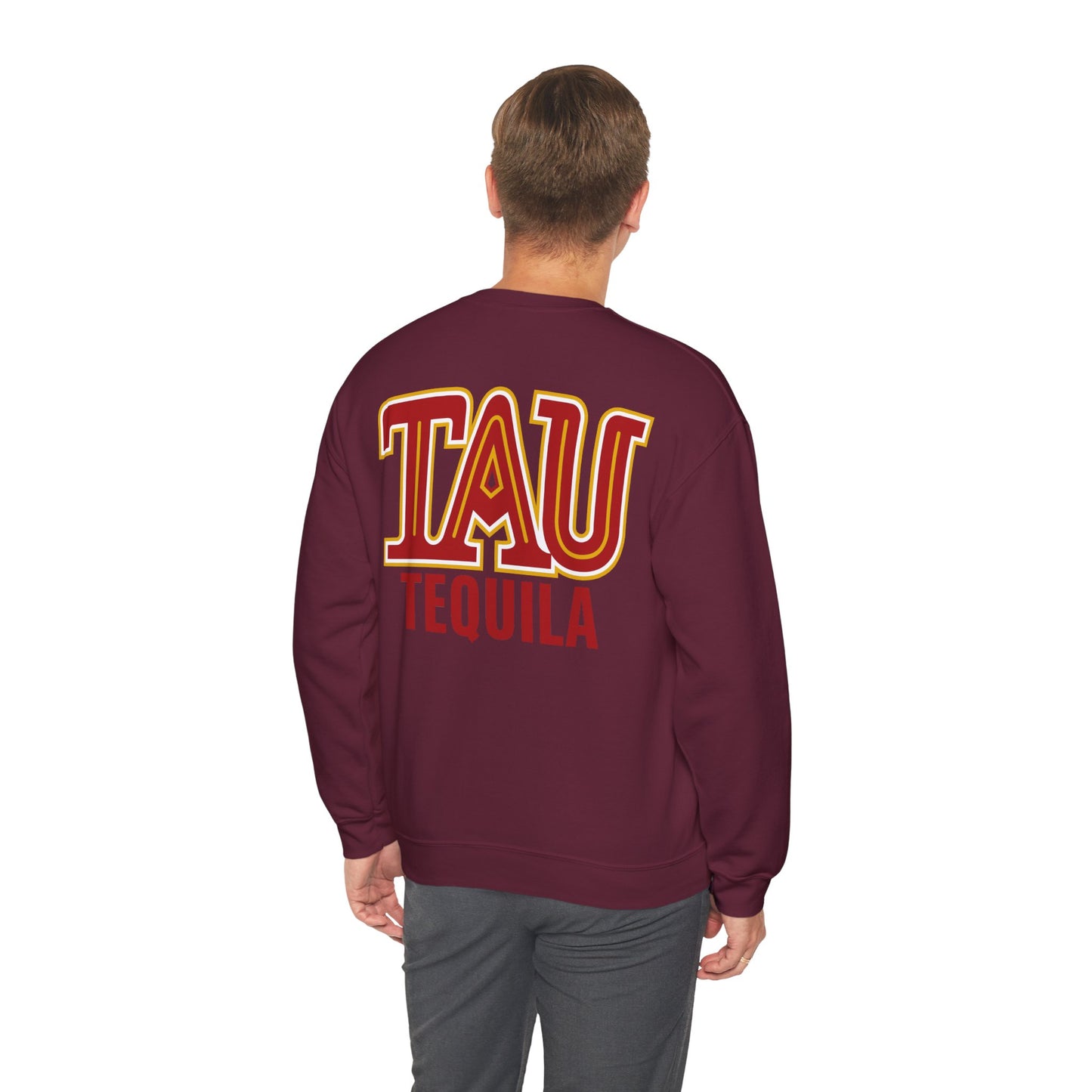 Tau Tequila Gilden 18000 Crewneck Sweatshirt with Front and Back Logo