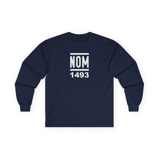 NOM 1493 Long Sleeve Gildan 2400 T-Shirt with Front Logo