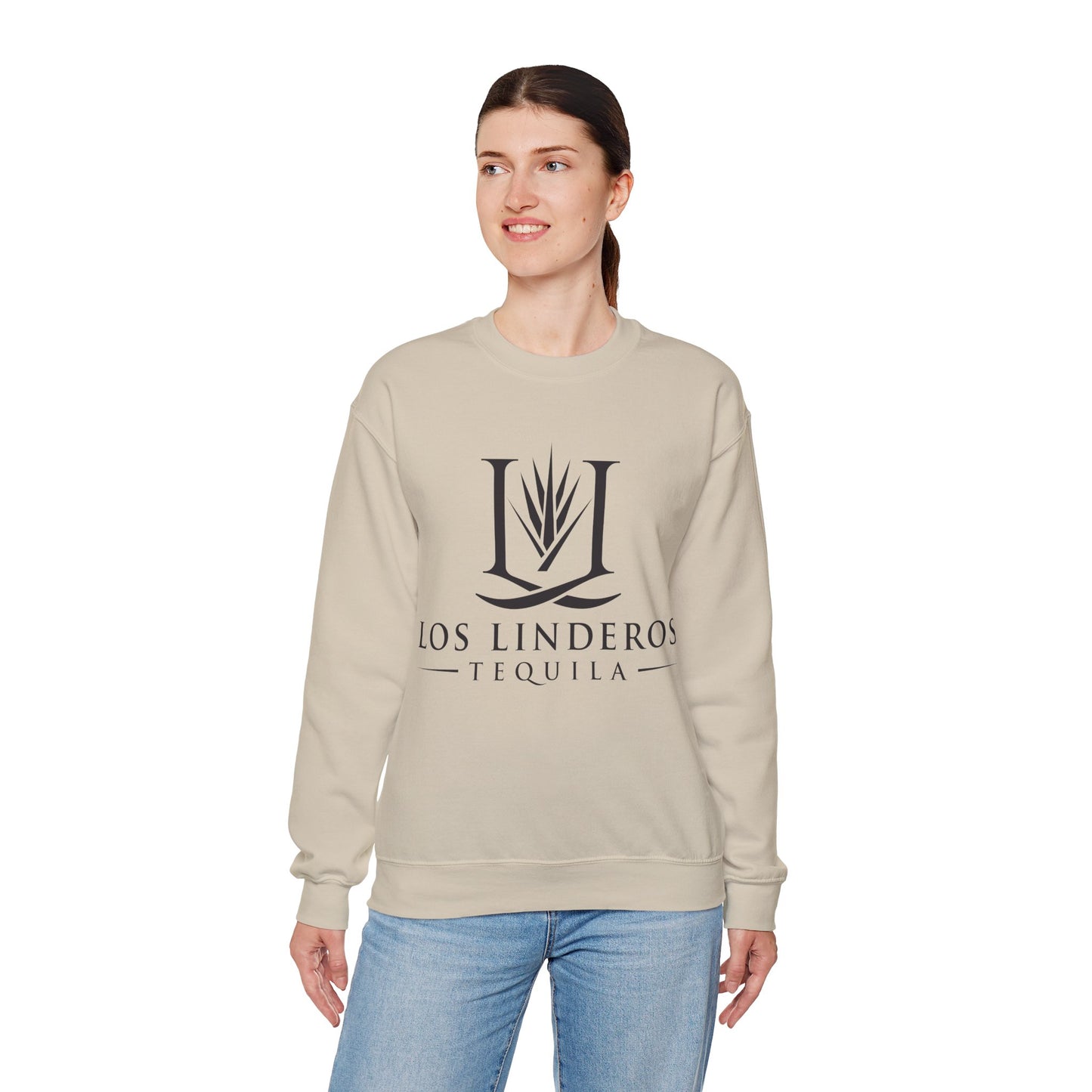 Los Linderos Tequila Gilden 18000 Crewneck Sweatshirt with Front Logo