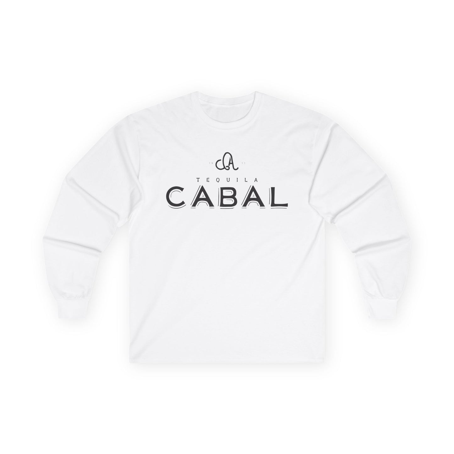 Cabal Tequila Long Sleeve Gildan 2400 T-Shirt with Front Logo