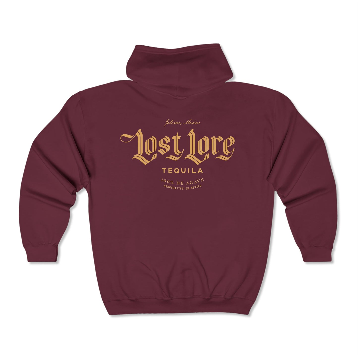 Lost Lore Tequila Gildan 18600 Zip-Up Hooded Sweatshirt