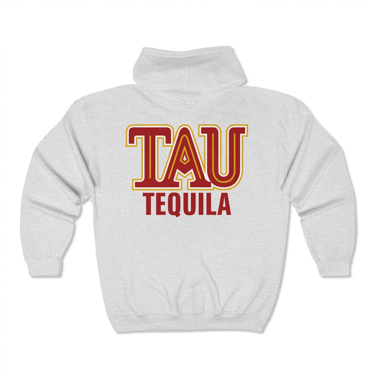 Tau Tequila Gildan 18600 Zip-Up Hooded Sweatshirt