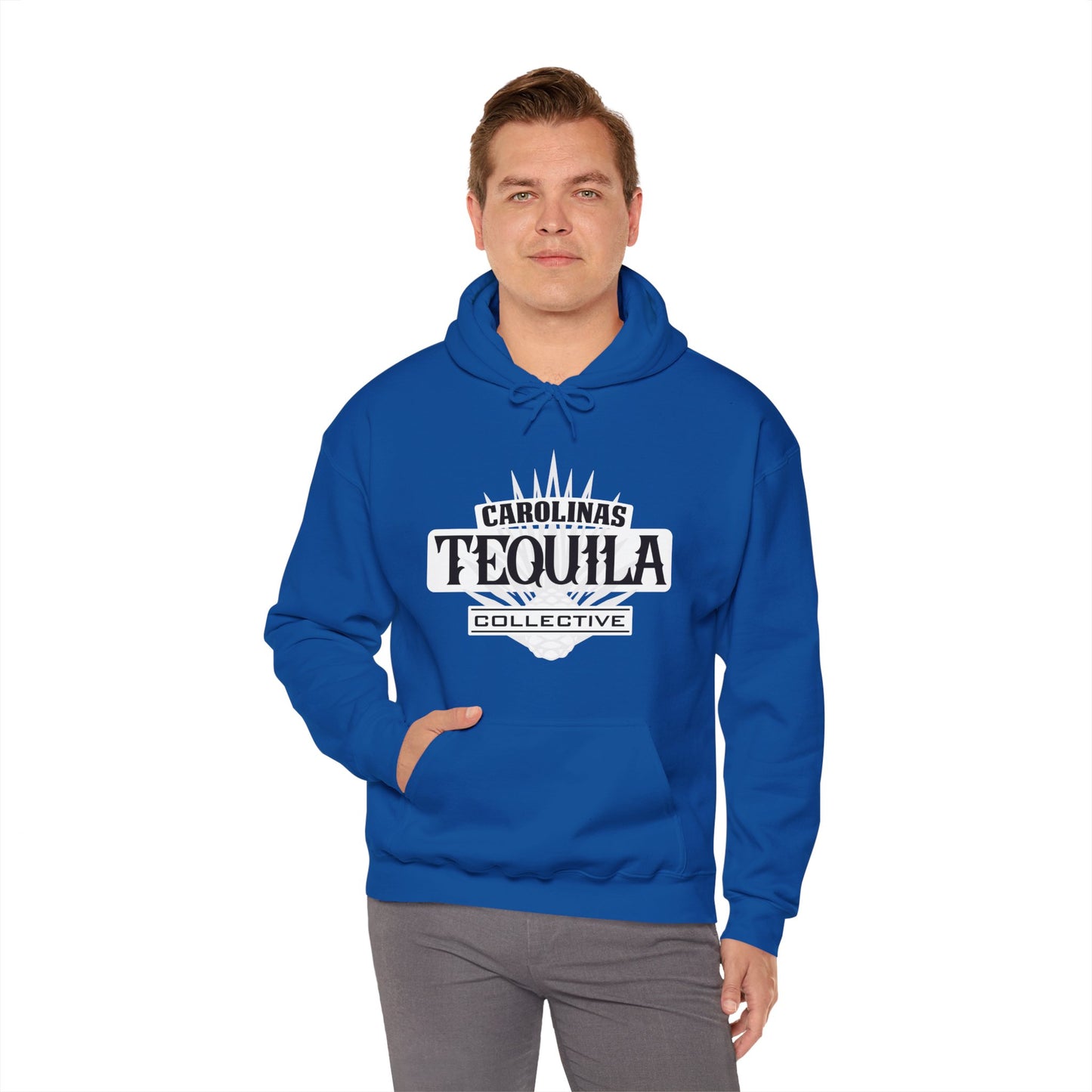 Carolinas Tequila Collective Gilden 18500 Hoodie with Front Logo