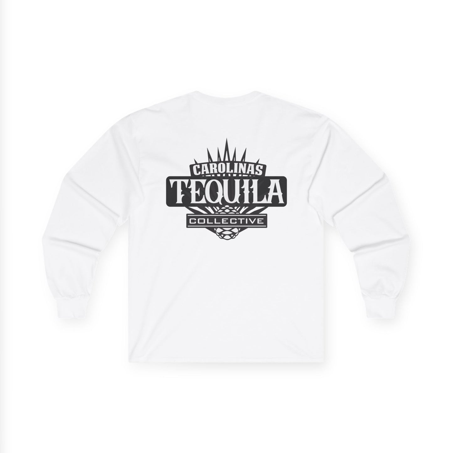 Carolinas Tequila Collective Long Sleeve Gildan 2400 T-Shirt with Front and Back Logo