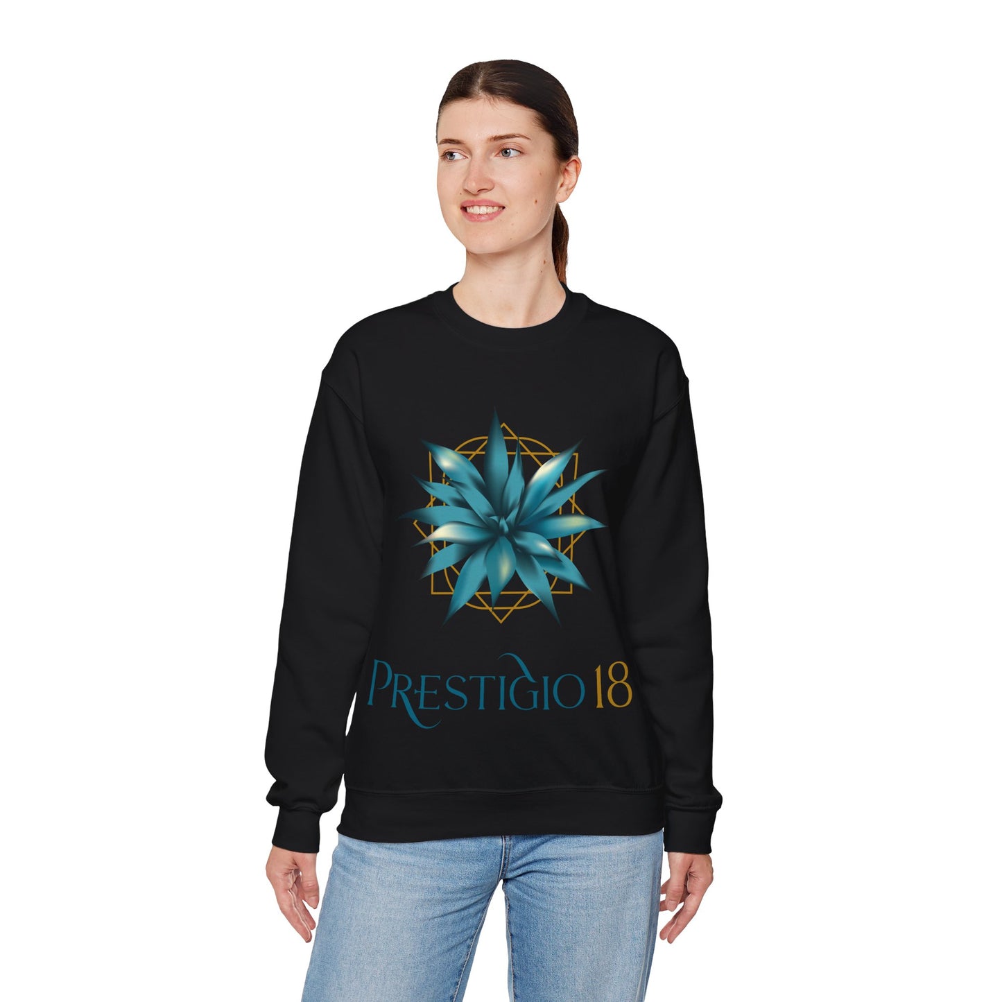 Prestigio 18 Tequila Gilden 18000 Crewneck Sweatshirt with Front Logo