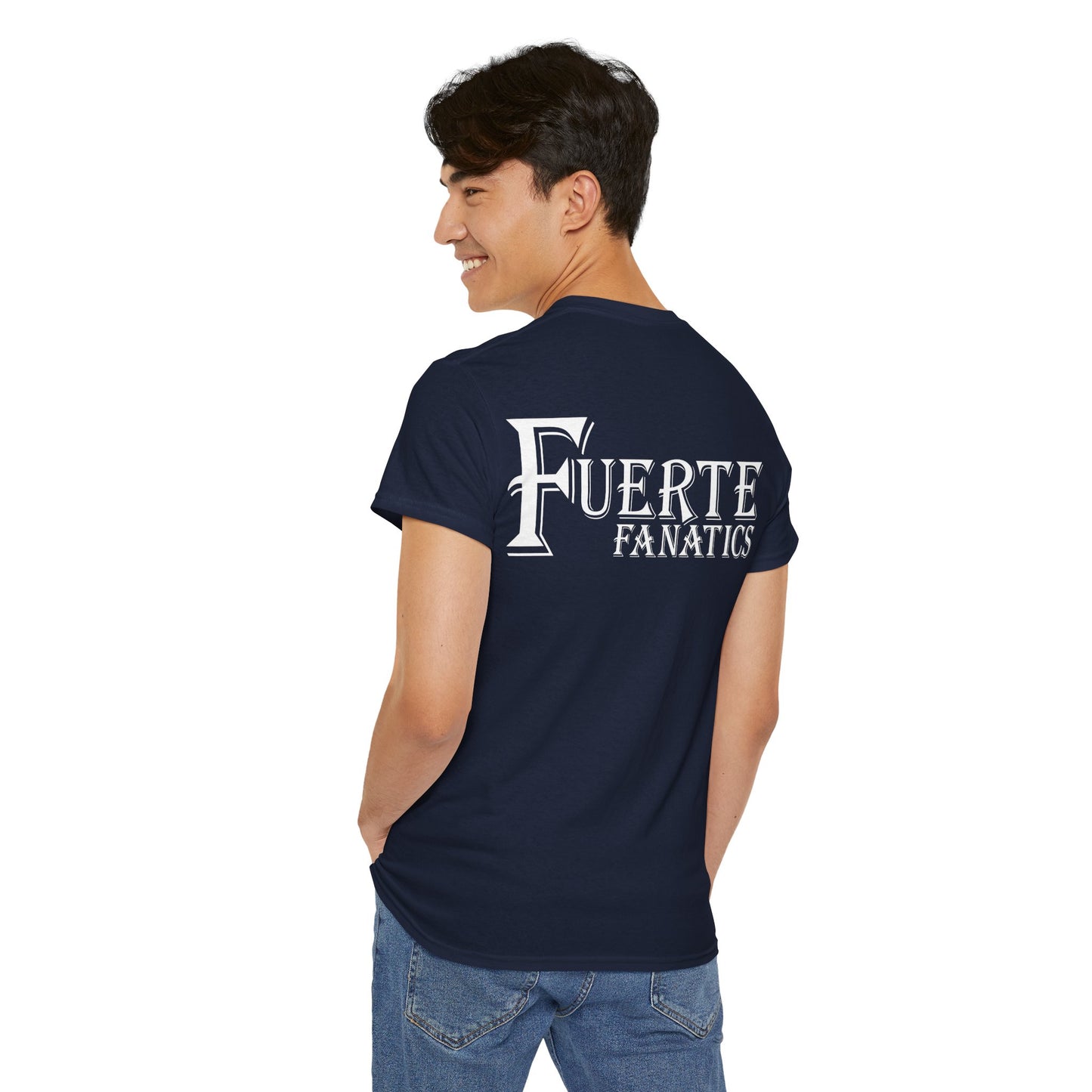 Fuerte Fanatics Short Sleeve Gildan 5000 T-Shirt with Front and Back Logo