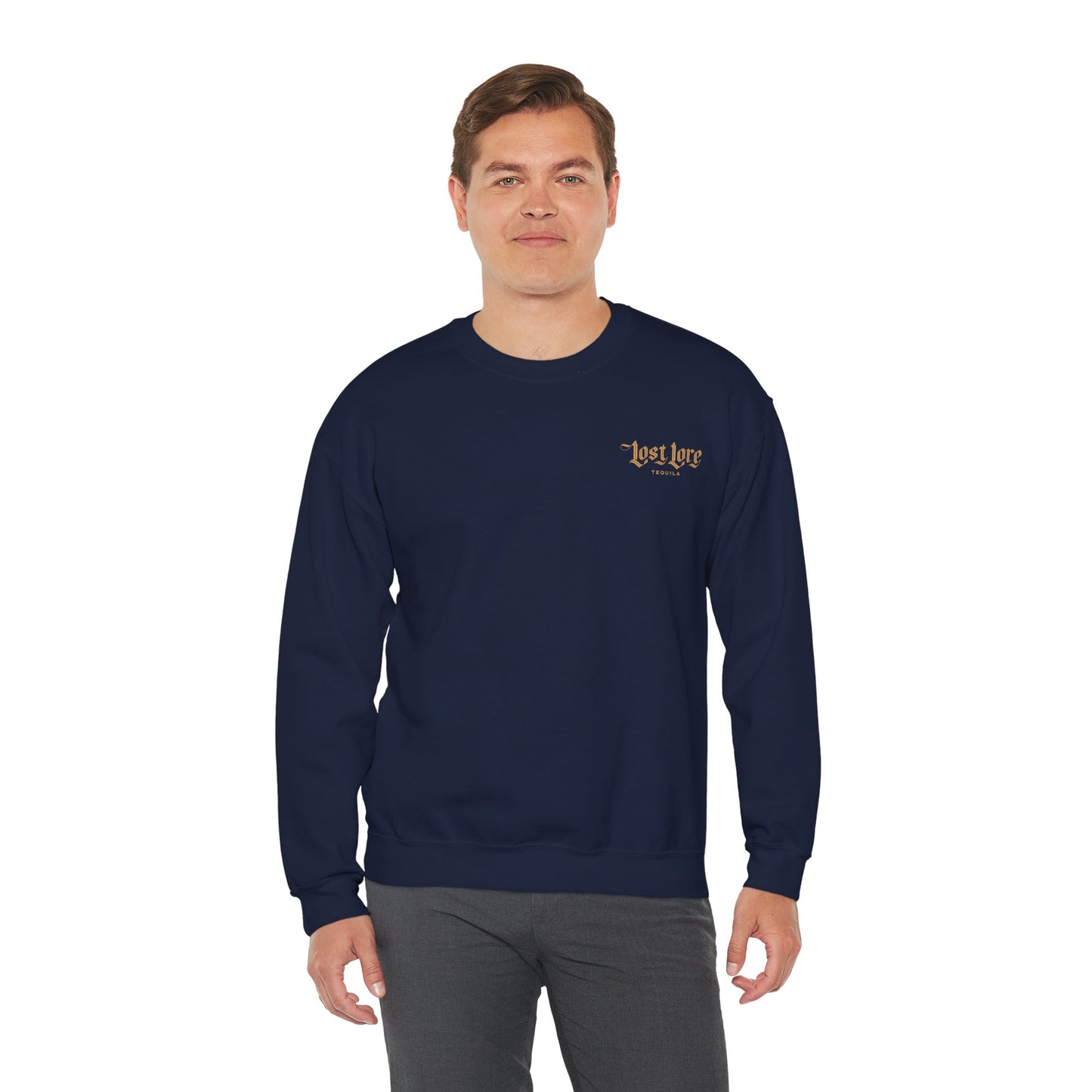 Lost Lore Tequila Gilden 18000 Crewneck Sweatshirt with Front and Back Logo