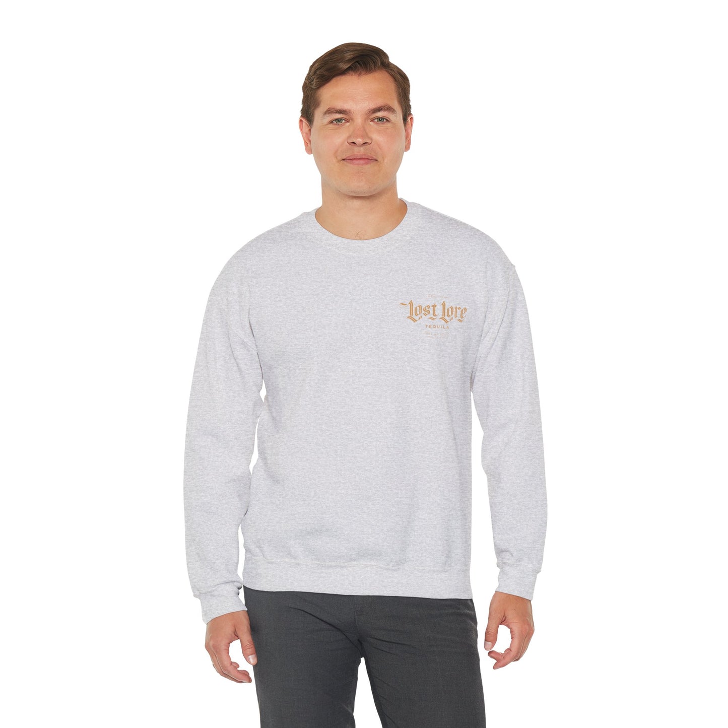 Lost Lore Tequila Miklo Agave Gilden 18000 Crewneck Sweatshirt with Front and Back Logo