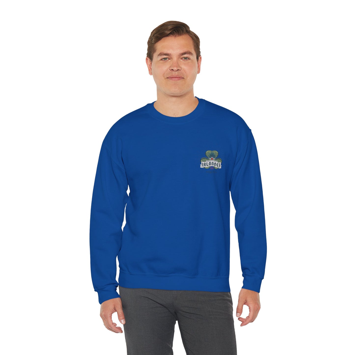 Irlande's Tequila Gilden 18000 Crewneck Sweatshirt with Front and Back Logo