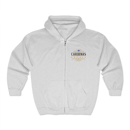 Cardenas Legacy Tequila Gildan 18600 Zip-Up Hooded Sweatshirt