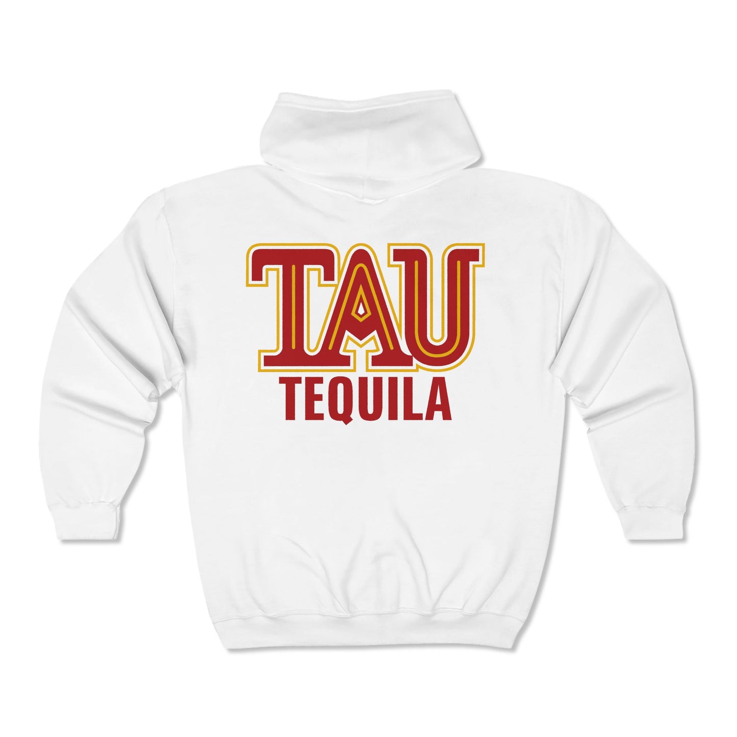 Tau Tequila Gildan 18600 Zip-Up Hooded Sweatshirt