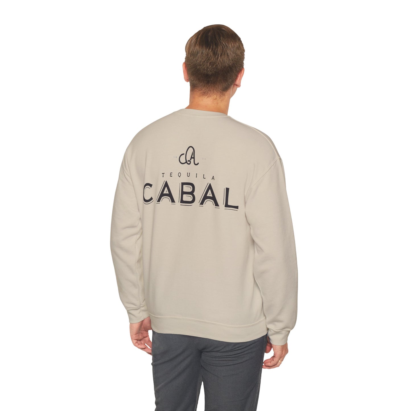 Cabal Tequila Gilden 18000 Crewneck Sweatshirt with Front and Back Logo