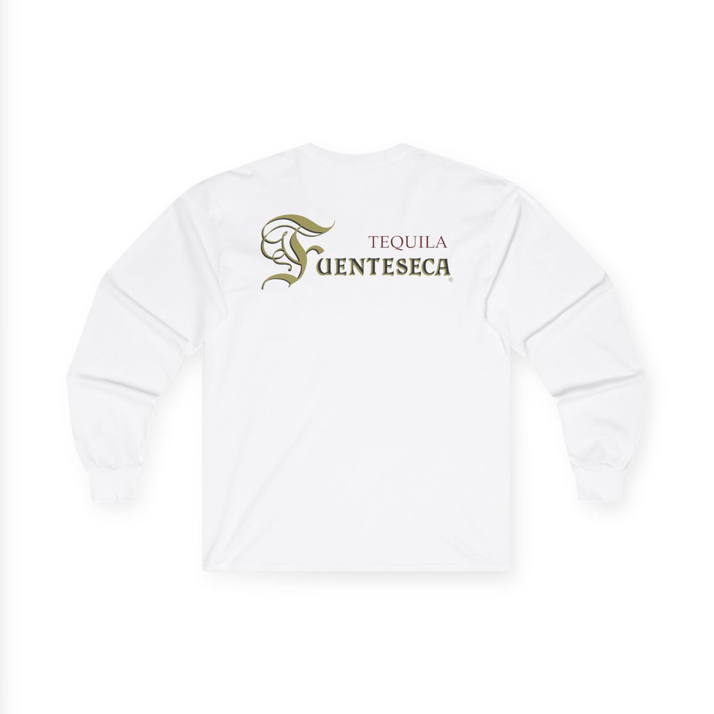 Fuenteseca Tequila Long Sleeve Gildan 2400 T-Shirt with Front and Back Logo