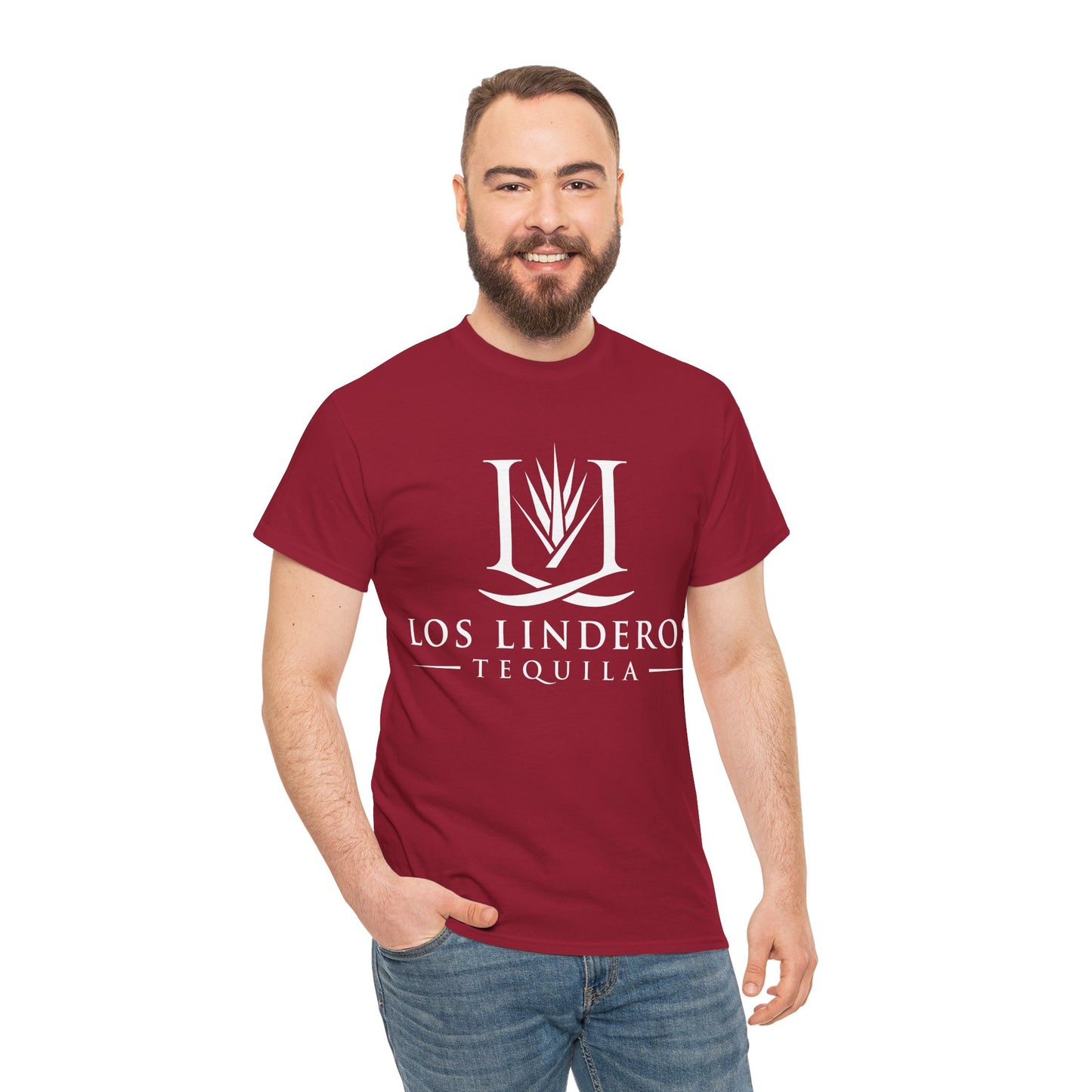 Los Linderos Tequila Short Sleeve Gildan 5000 T-Shirt with Front Logo