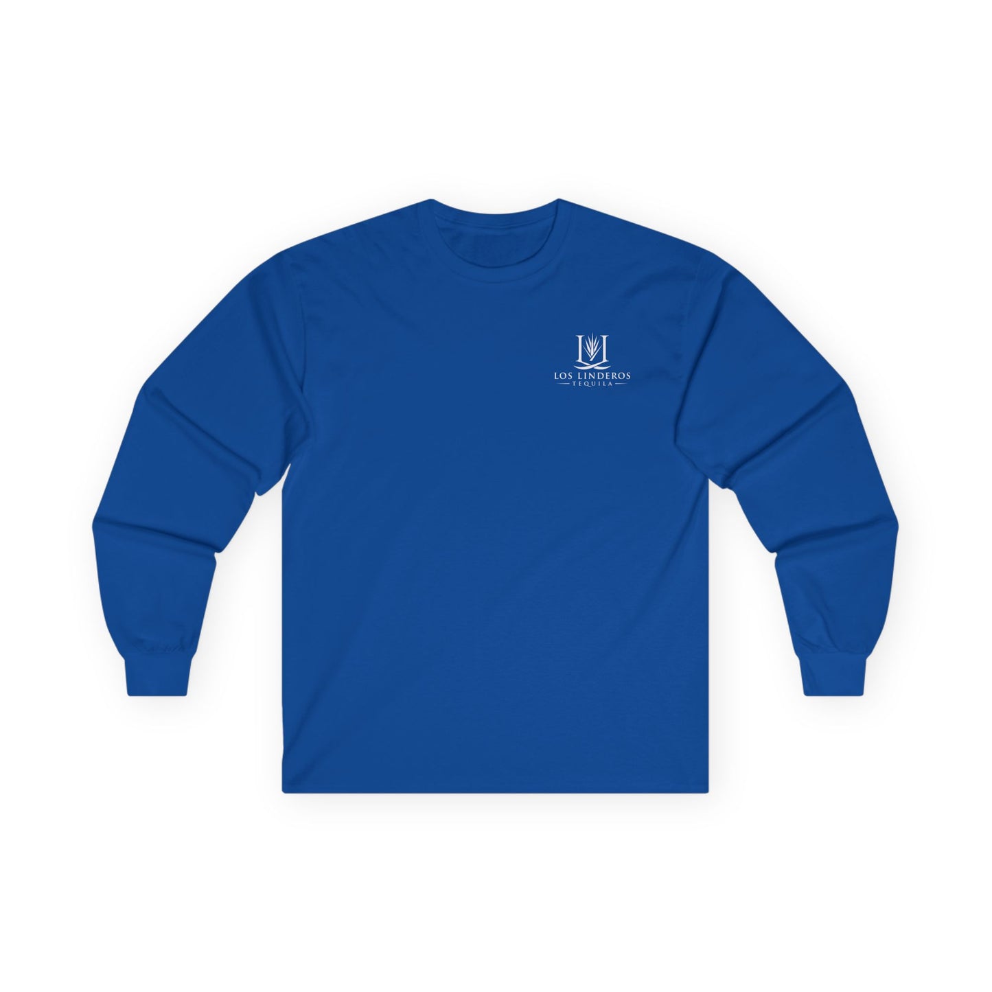 Los Linderos Tequila Long Sleeve Gildan 2400 T-Shirt with Front and Back Logo