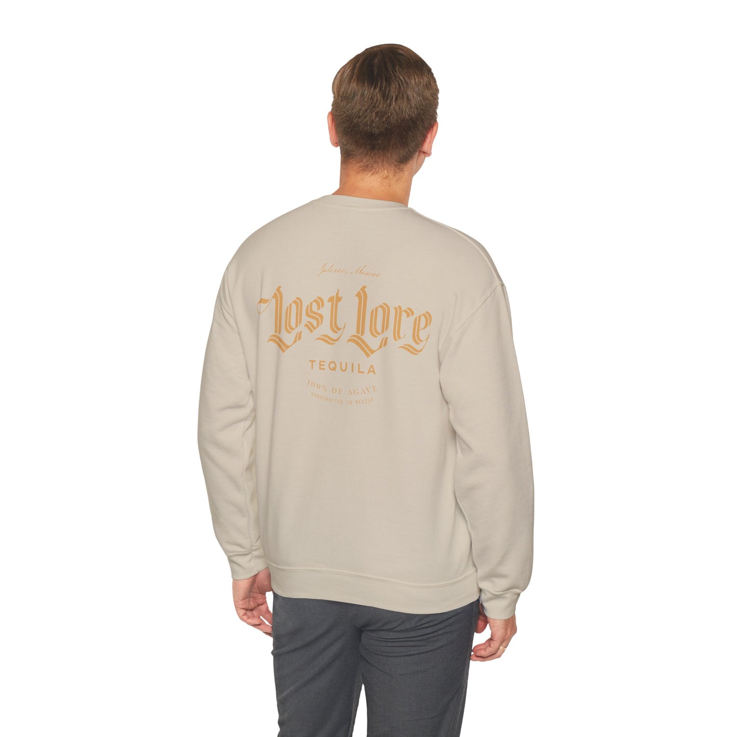 Lost Lore Tequila Gilden 18000 Crewneck Sweatshirt with Front and Back Logo