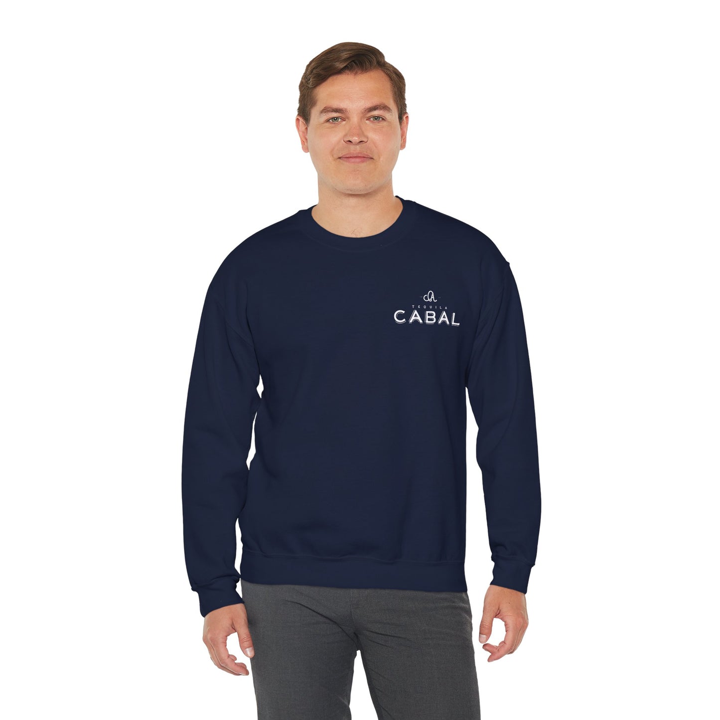 Cabal Tequila Gilden 18000 Crewneck Sweatshirt with Front and Back Logo