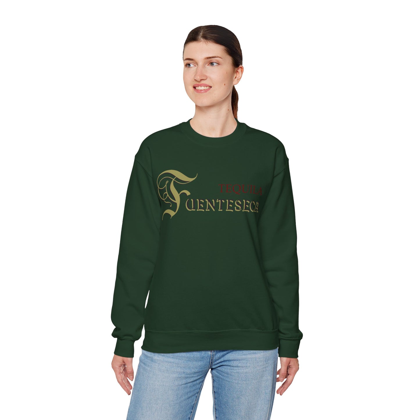 Fuenteseca Tequila Gilden 18000 Crewneck Sweatshirt with Front Logo