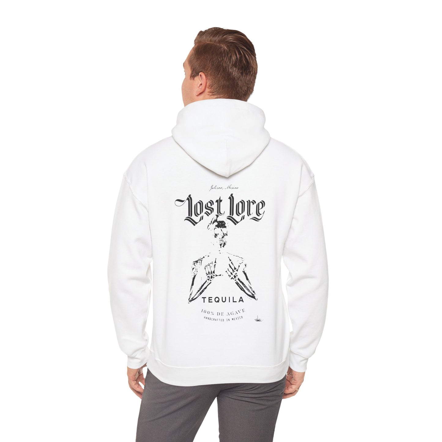 Lost Lore Tequila Miklo Agave Gilden 18500 Hoodie with Front and Back Logo