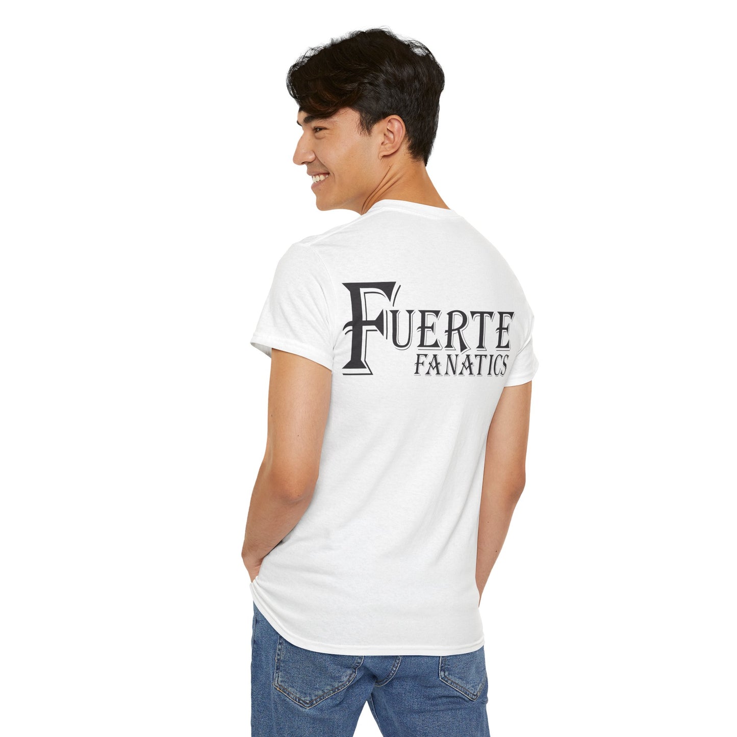 Fuerte Fanatics Short Sleeve Gildan 5000 T-Shirt with Front and Back Logo