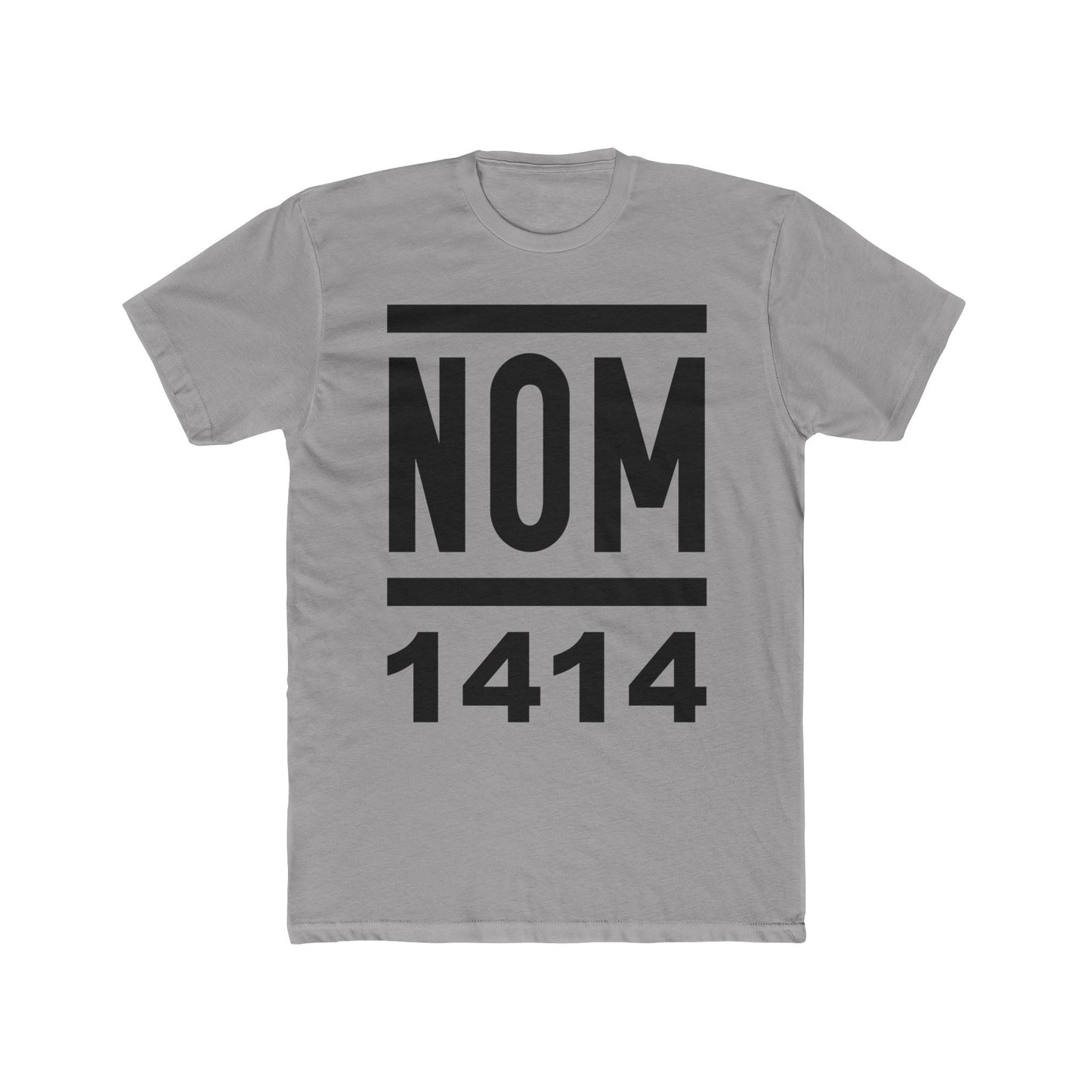 NOM 1414 Short Sleeve Next Level 3600 T-Shirt with Front Logo