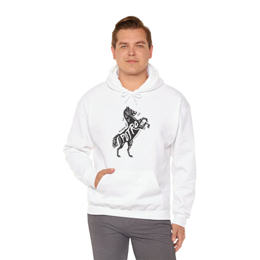 Puro Potro Tequila Gilden 18500 Hoodie with Front Logo