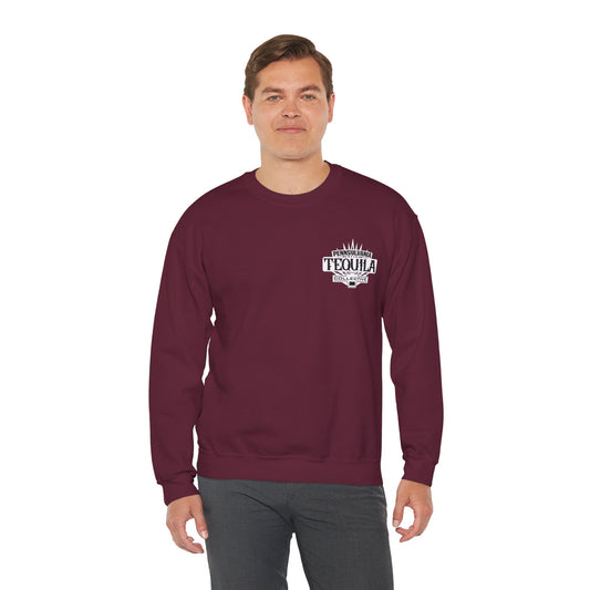 Pennsylvania Tequila Collective Gilden 18000 Crewneck Sweatshirt with Front and Back Logo