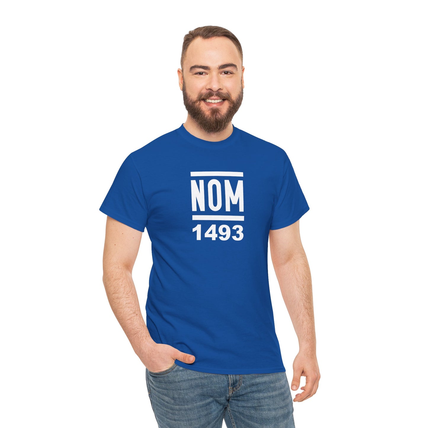 NOM 1493 Short Sleeve Gildan 5000 T-Shirt with Front Logo