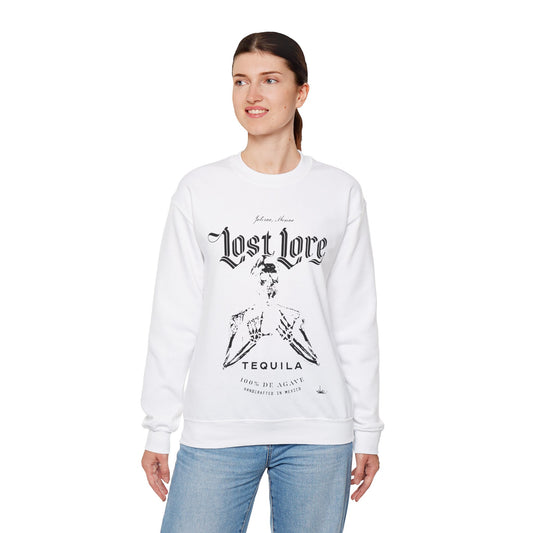 Lost Lore Tequila Miklo Agave Gilden 18000 Crewneck Sweatshirt with Front Logo