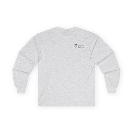 Fuerte Fanatics Long Sleeve Gildan 2400 T-Shirt with Front and Back Logo