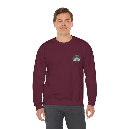 Irlande's Tequila Gilden 18000 Crewneck Sweatshirt with Front and Back Logo