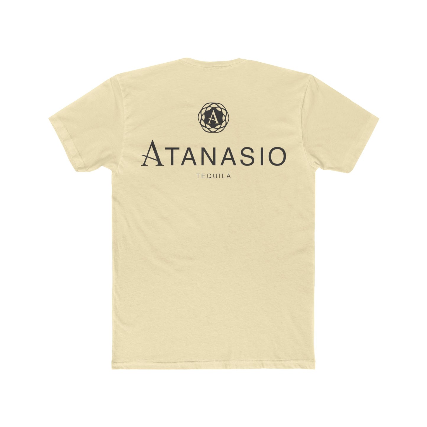 Atanisio Tequila Short Sleeve Next Level 3600 T-Shirt with Front and Back Logo