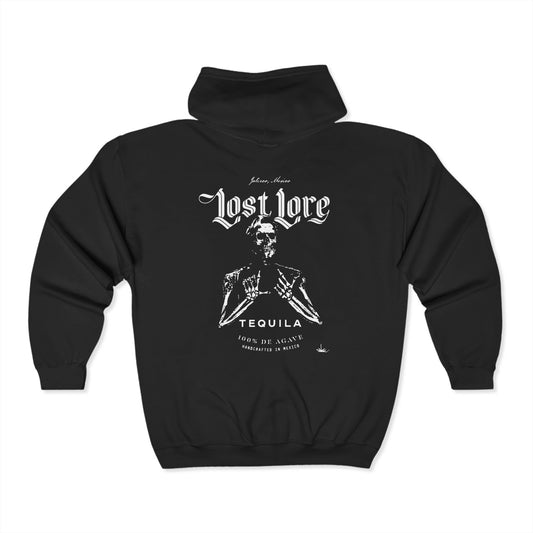 Lost Lore Tequila Miklo Agave Gildan 18600 Zip-Up Hooded Sweatshirt