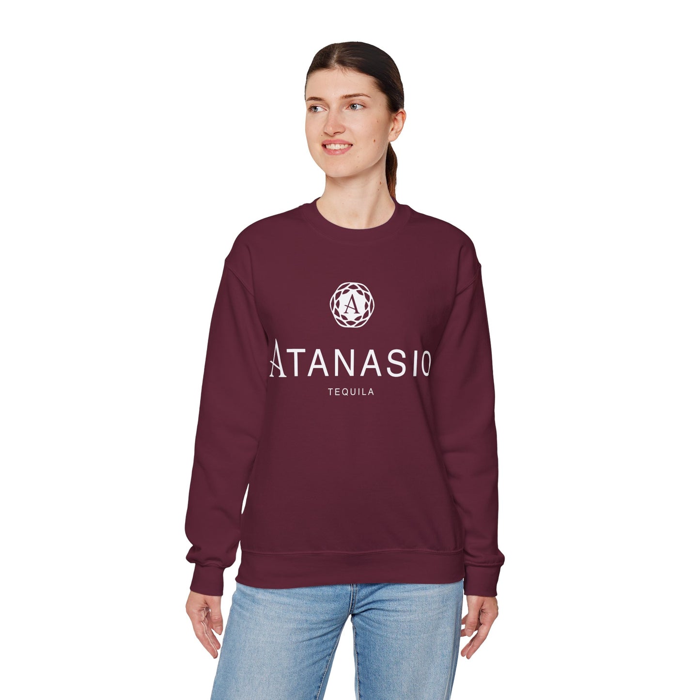 Atanasio Tequila Gilden 18000 Crewneck Sweatshirt with Front Logo