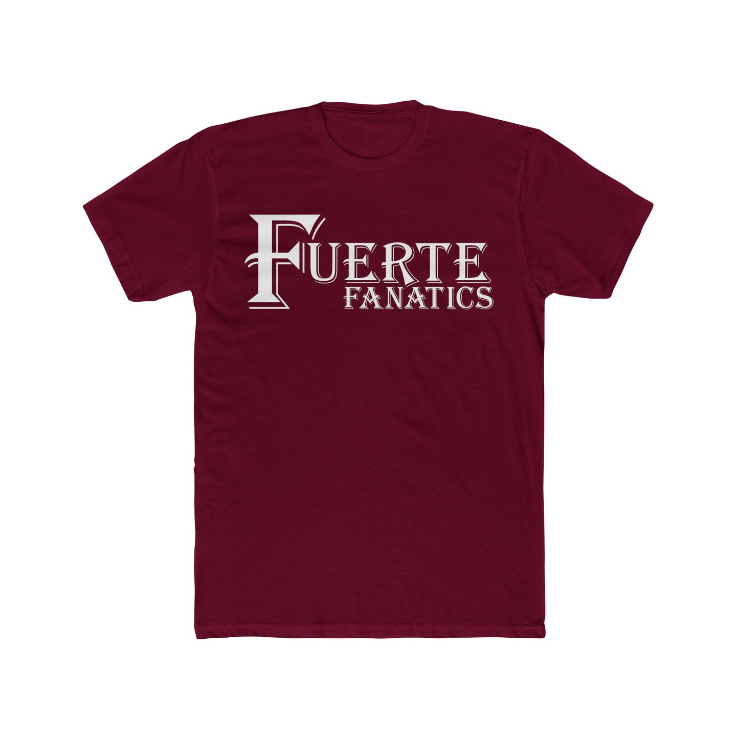 Fuerte Fanatics Short Sleeve Next Level 3600 T-Shirt with Front Logo