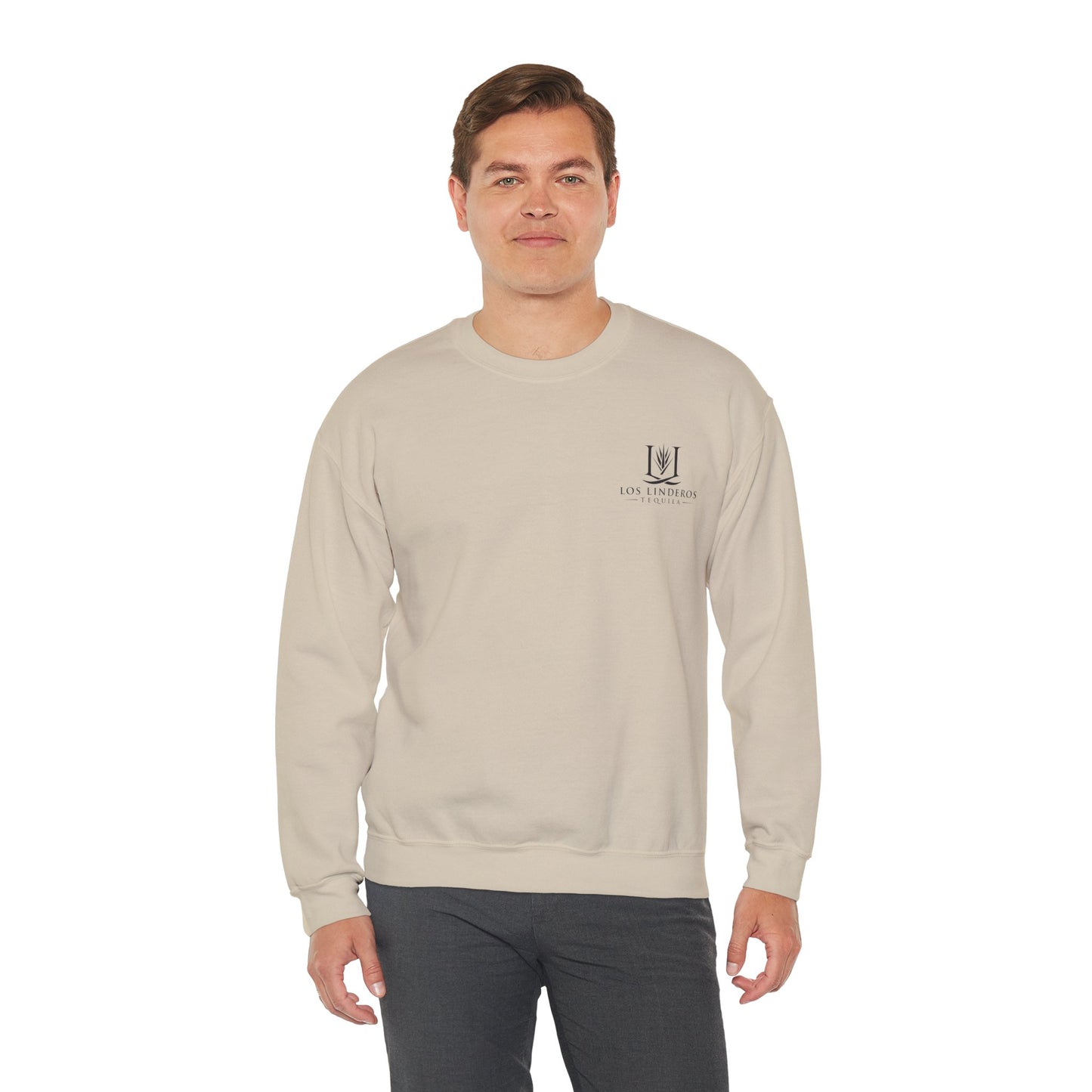 Los Linderos Tequila Gilden 18000 Crewneck Sweatshirt with Front and Back Logo