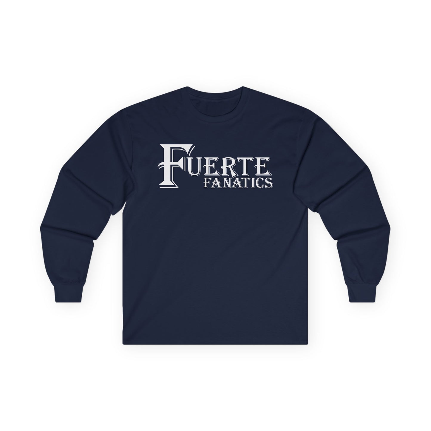 Fuerte Fanatics Long Sleeve Gildan 2400 T-Shirt with Front Logo